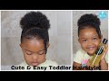 Easy 5-Minute Toddler Natural Hairstyle l Curls Ultimate Styling Colleciton