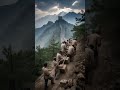 "Walking Through 2,000 Years of History – The Great Wall 🇨🇳"