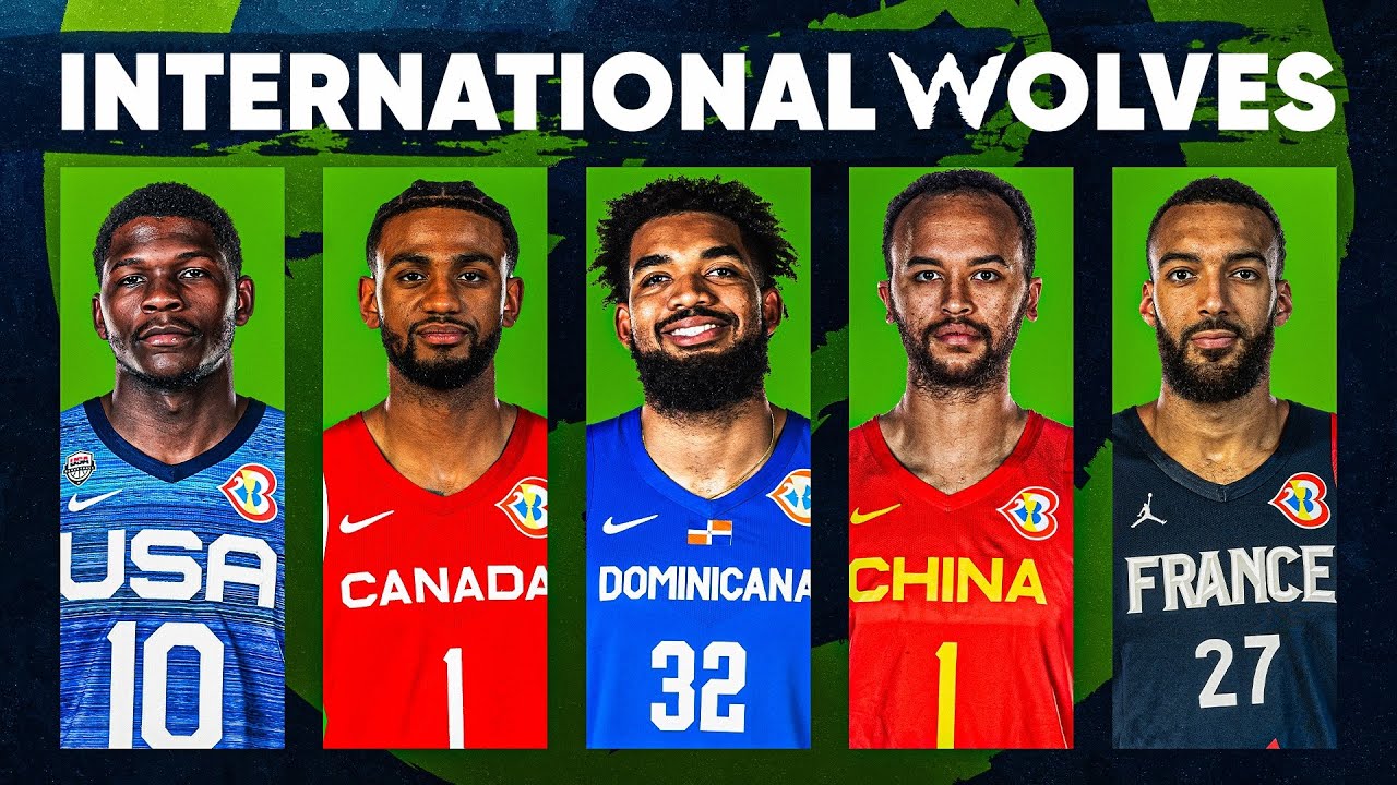Timberwolves' international core is ROLLING 🐺