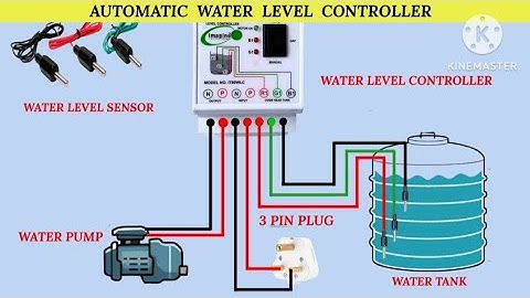 Automatic water level controller connection