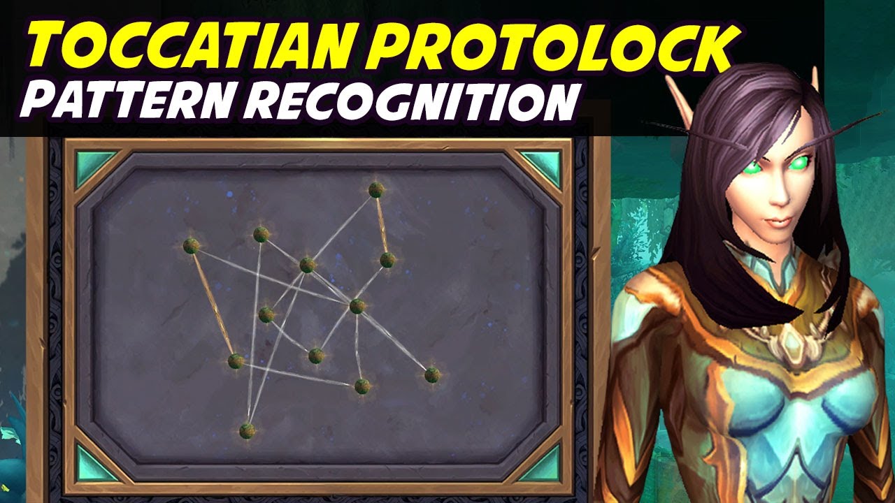 Toccatian Cache (Easy and Hard) - Pattern Recognition World Quest