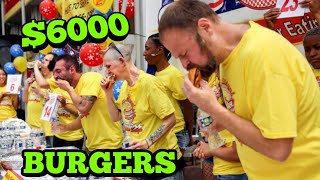 $6000 For Eating Burgers | ManVFood | Molly Schuyler | New Record?