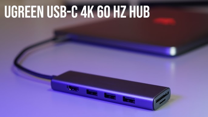 UGREEN 6-in-1 4k 60Hz USB C HUB - Converts your phone into a TV Box 