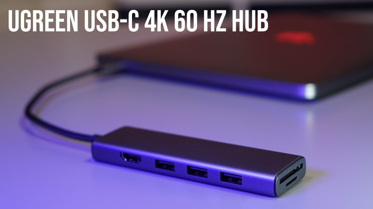 Dual 4K @ 60Hz HDMI USB-C Hub 10 in 1 – Qeefun