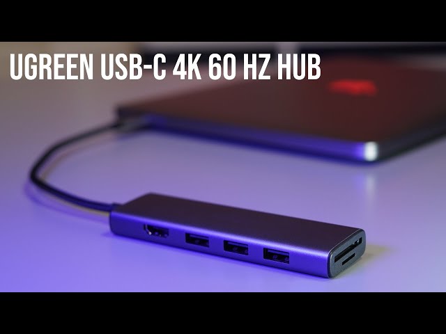 Dual 4K @ 60Hz HDMI USB-C Hub 10 in 1 – Qeefun