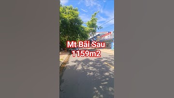 Đất mặt tiền bãi Sau, dt 1159m2 giá tốt #bdsthiennhan #vungtau #long_hải