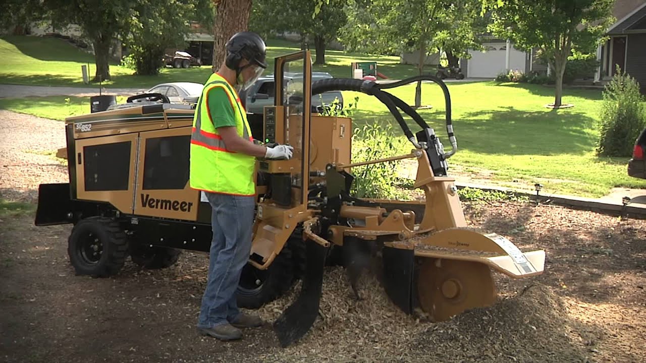 Vermeer Stump Grinder >> Sc852 Stump Cutter In Action Vermeer Tree Care Equipment Vermeer Stump Grinder >> Sc852 Stump Cutter In Action Vermeer Tree Care Equipment