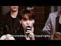 Vernon being the most wise person with his beautiful inspiring mindset