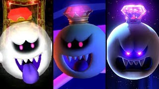 Evolution of King Boo Battles in Luigi's Mansion (2001-2019)