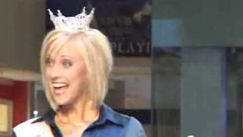 Sgt. Jill Stevens at Miss America