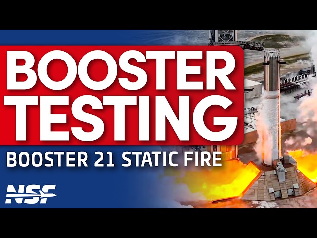 SpaceX Conducts Static Fire of Booster 21 - Second Attempt