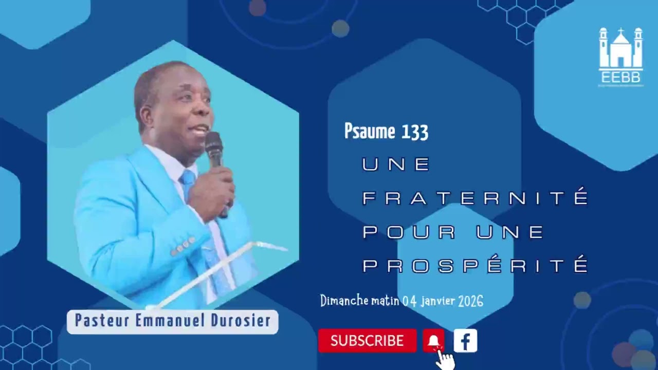 Message du dimanche matin 04 janvier 2026