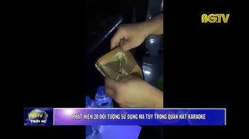 20 đối tượng sử dụng ma túy trong quán Karaoke