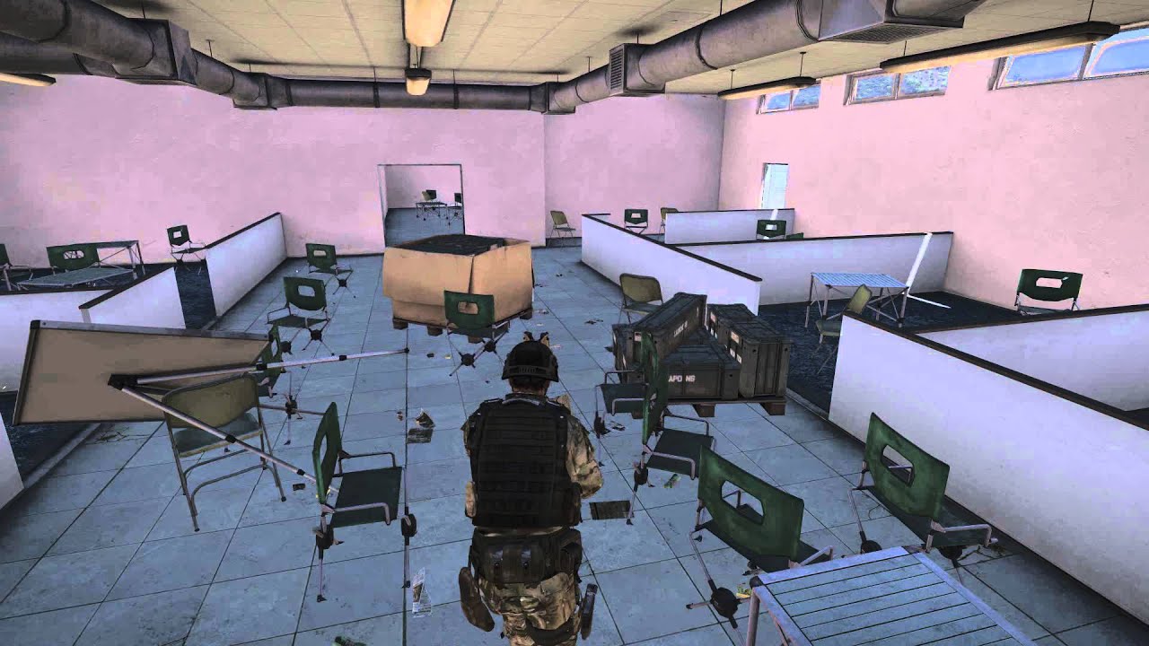 arma3 - dynamic find positions in building and spawn objects - YouTube