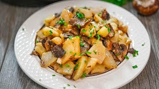 Skillet Potatoes with Mushrooms