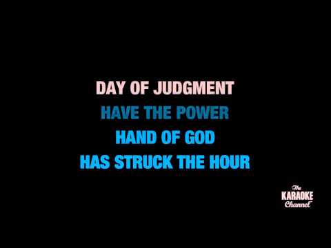 War Pigs in the Style of "Black Sabbath" karaoke video with lyrics (no lead vocal)