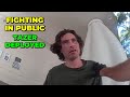 Busted for Fighting in Public - Sarasota, Florida - October 25, 2025