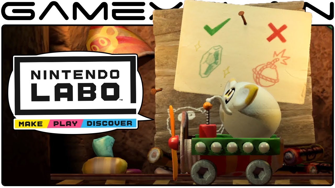 More Nintendo Labo Details! - DISCUSSION (Track Creator, Robot Versus Mode, & More!)