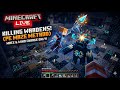 I Killed the WARDEN with a MACE! 😱 (Minecraft PE Flat World Live) [LIVE]