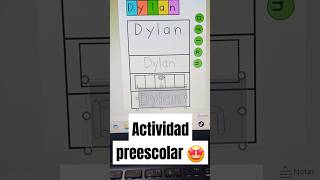 ✏️ Tablero 4 en 1 para aprender a escribir el nombre | Actividad divertida para niños