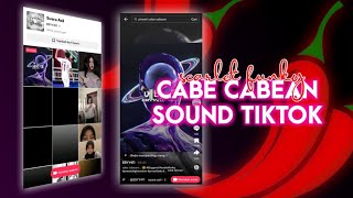 YG KALIAN TUNGGU & CARII !! [SOUND EBYY411]  // CABE CABEAN SOUND JJ TIKTOK - SCFY 2024
