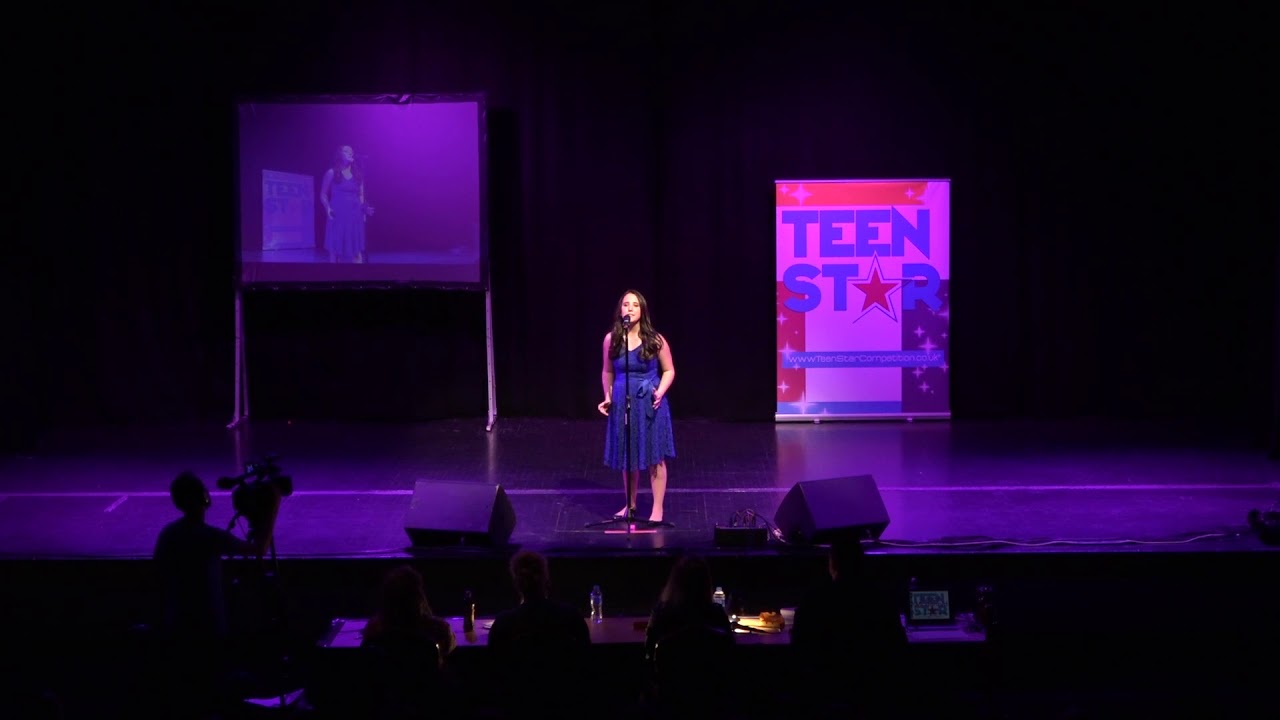 GRACE MCDONALD at Manchester TeenStar Singing & Dance competition