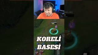 TAYGX KORELİ BASE'İ ATIYOR  #taygx #leagueoflegends #kick  #shorts  #gaming #kesitler #lol #games