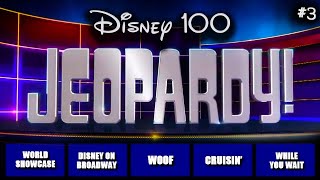 Disney Jeopardy • Test Your Knowledge • 2/19/23