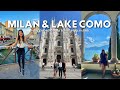 FIRST TIME TRAVELLING TO MILAN AND LAKE COMO // 4-Day Solo Travel Vlog in Italy 🇮🇹