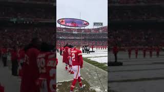 National Anthem-KANSAS CITY CHIEFS vs DENVER BRONCOS-Sung by Jenna Lea Rosen 12/15/19 AFC CHAMPS