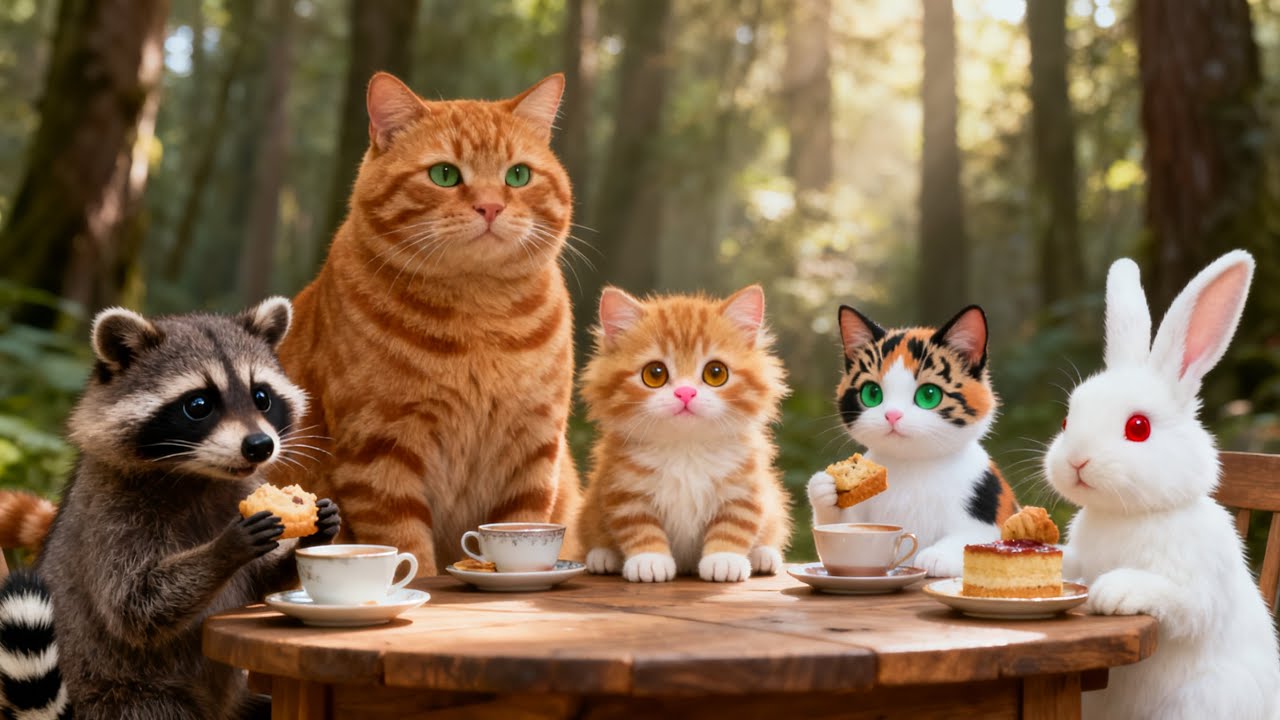 🌤 Gentle Start with Kitty | 柔らかな朝日 | 고양이의 햇살🌙 Quiet Cat Nights