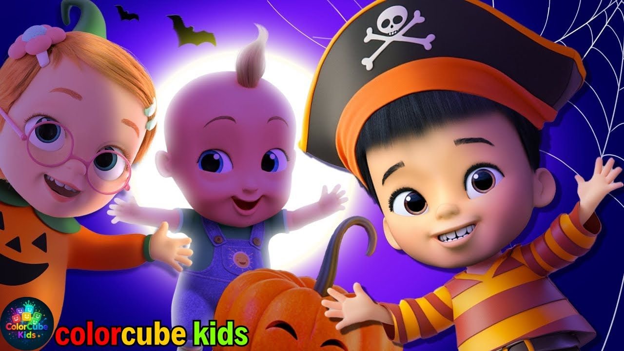 “Spooky & Scary 👻 | Halloween Kids Songs 🎃 | 3D Fun Nursery Rhymes for Children (