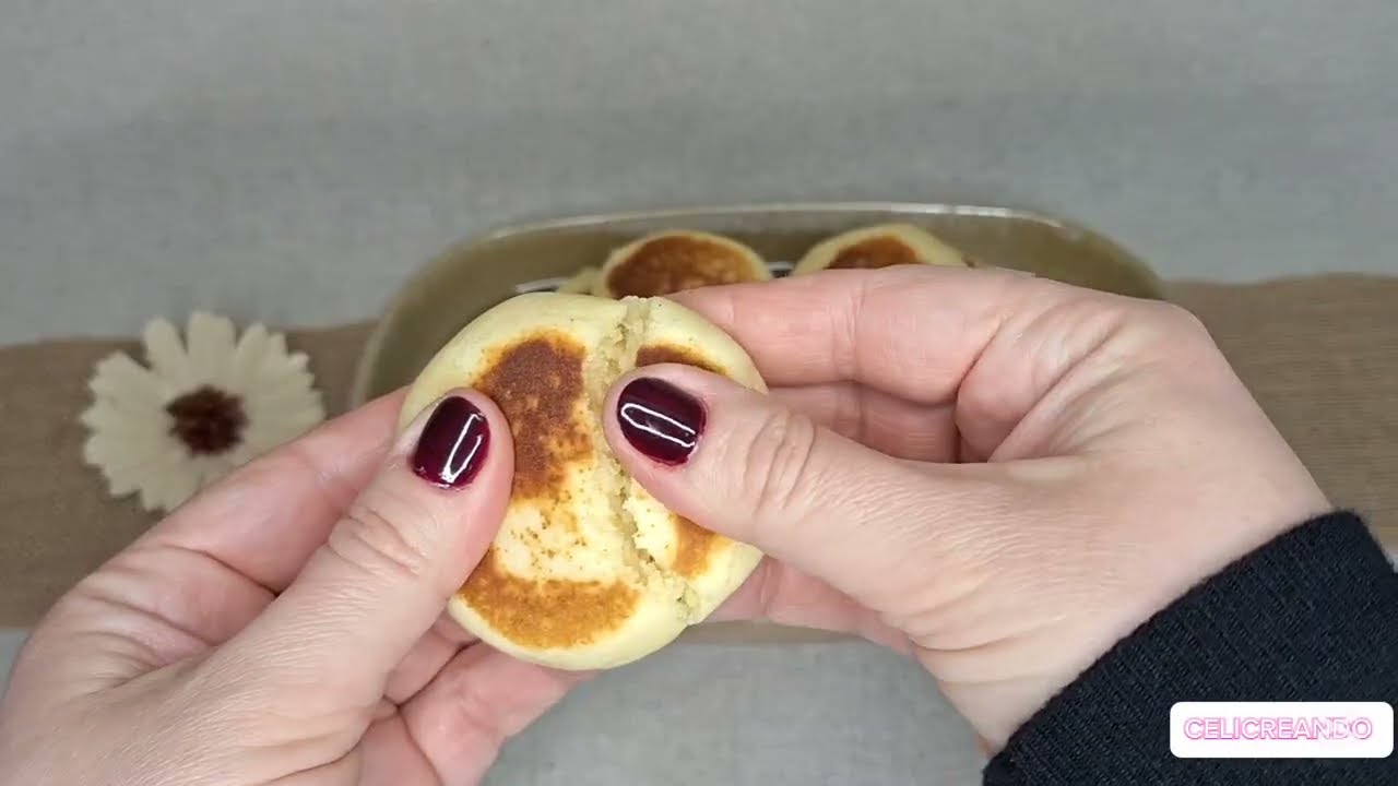 Gorditas de leche condensada sin gluten | Receta fácil y esponjosa en sartén o freidora de aire