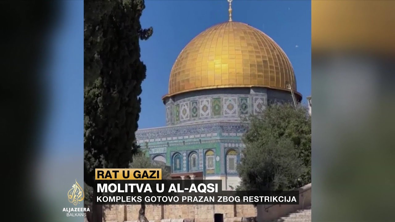 المسجد الأقصى شبه خالٍ بسبب القيود الإسرائيلية