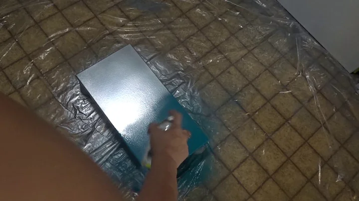 How I spray paint my base for my Bling Bling Bling paintings.  Video #79