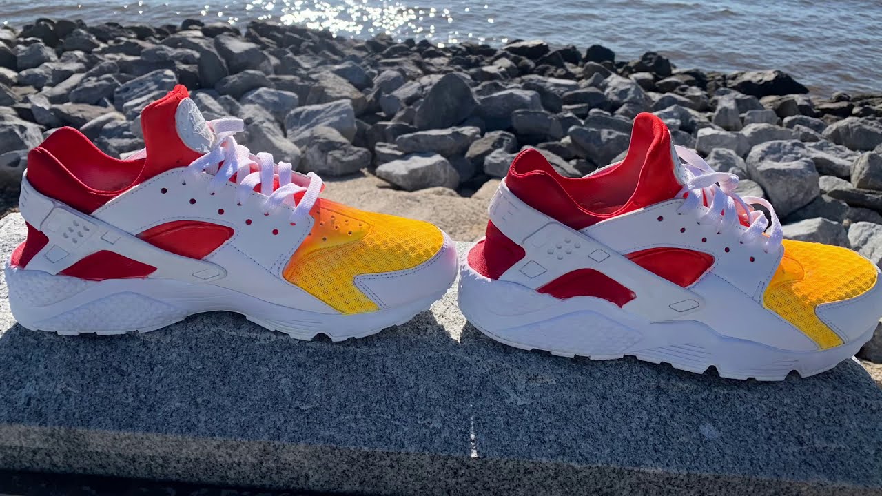 Custom airbrushed hurraches | Cheapest in the world | Lace Locked