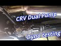 CRV AWD Diff Dyno testing with before and after Power Transfer Upgrade