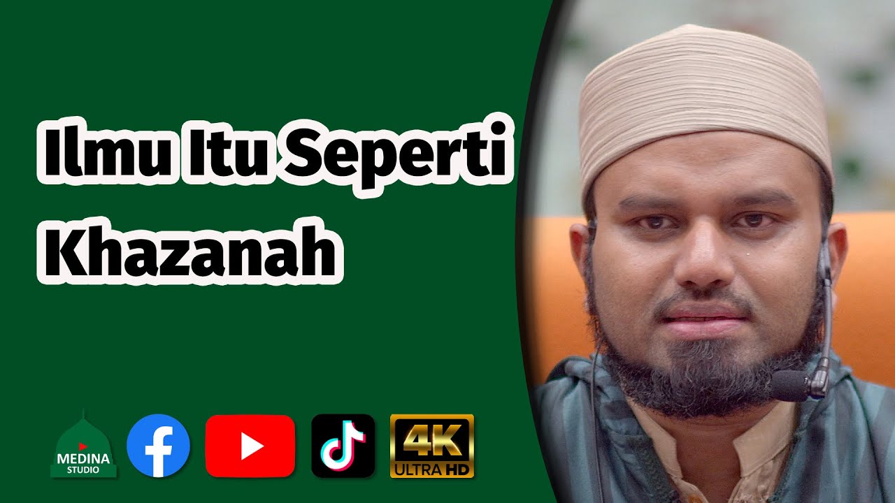 Ustaz Tariq Jaffri Mohamad Akhbar - Ilmu Itu Seperti Khazanah | 4K