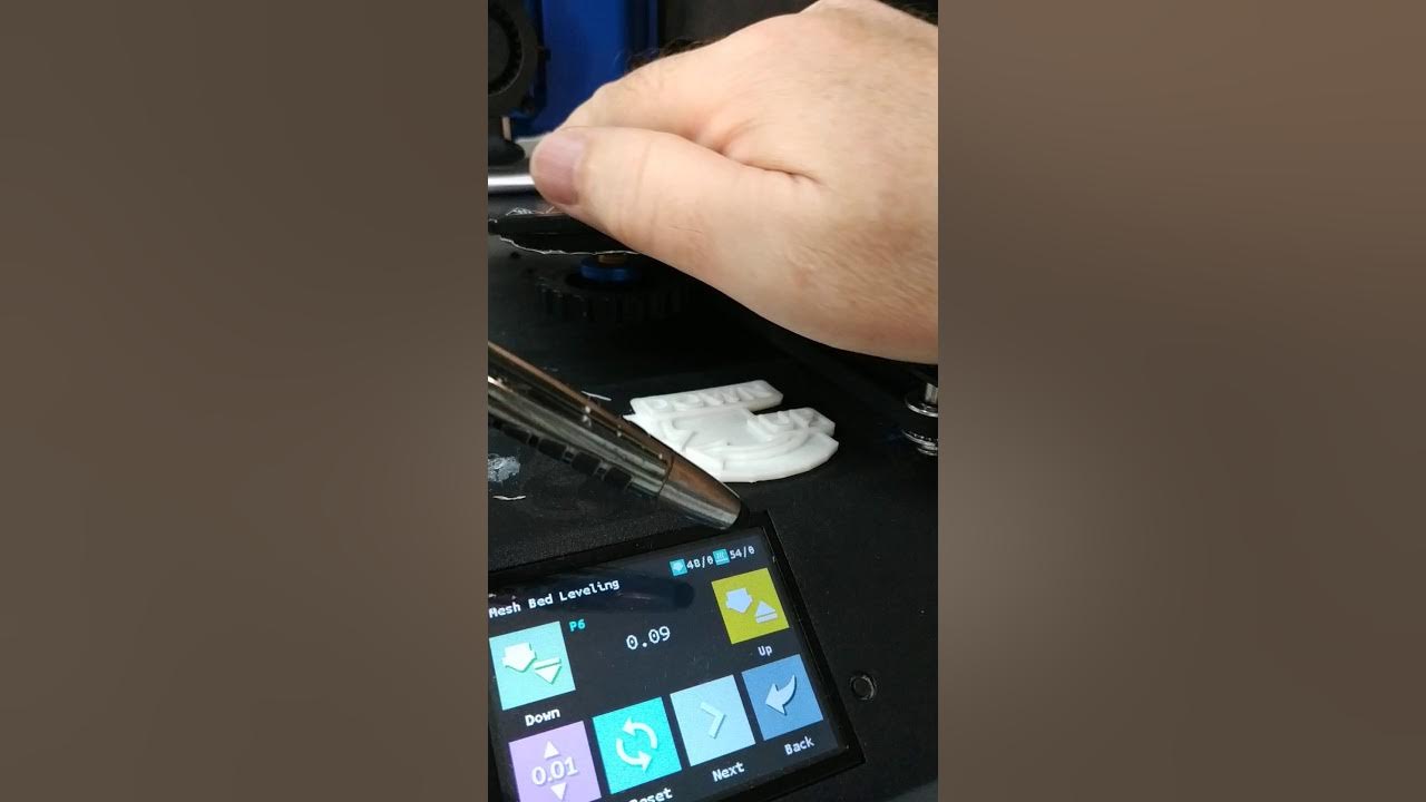 Manual mesh bed leveling. Touton Molise MBL Artillery X1 & GENIUS YouTube