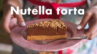 NUTELLA TORTA  najlepša čokoladna torta bez pečenja! | Slatka Domaćica