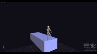 60FPS Endorphin Jump and Roll