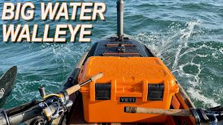 How to Catch Walleye on the Great Lakes using my Path 12 Fishing Kayak