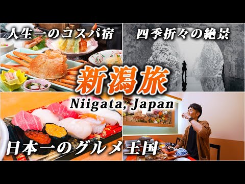 【保存版】新潟旅行の魅力すべて見せます！日本屈指のグルメ・温泉・絶景フルコース旅！【2泊3日】