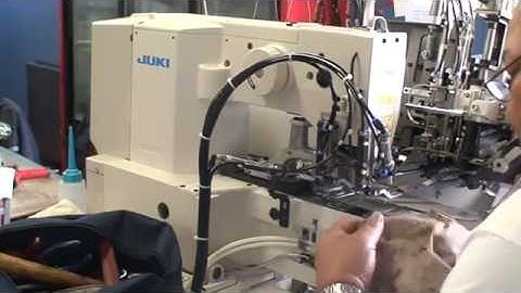 JUKI MOL 254   AUTOMATIC MILITARY BELT LOOP MACHINE