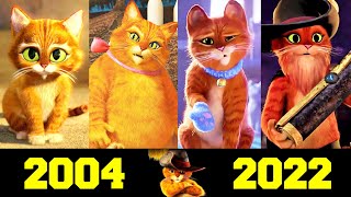 Кот в Сапогах - Эволюция Рыжей Морды (2004 - 2022) !