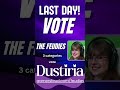 Last day to vote!