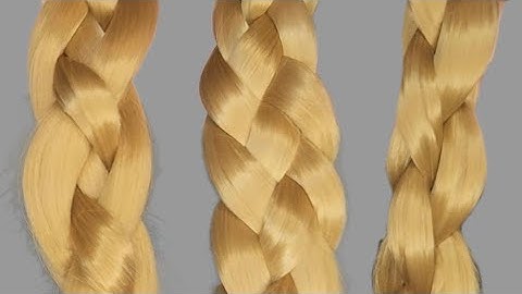 How To Four-Strand Braid | Three Different Methods Including A Round Braid!