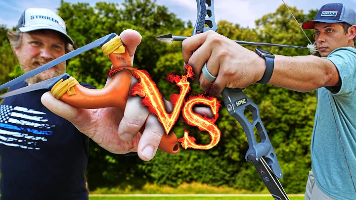 Slingshot Vs. Bow & Arrow with James Jean Tricksho...