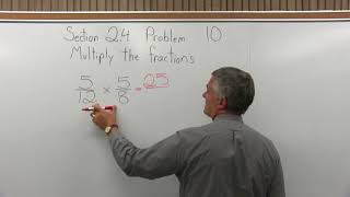 MTH 011: Section 2.4 Problem 10 - Mathematics with Dan Avedikian