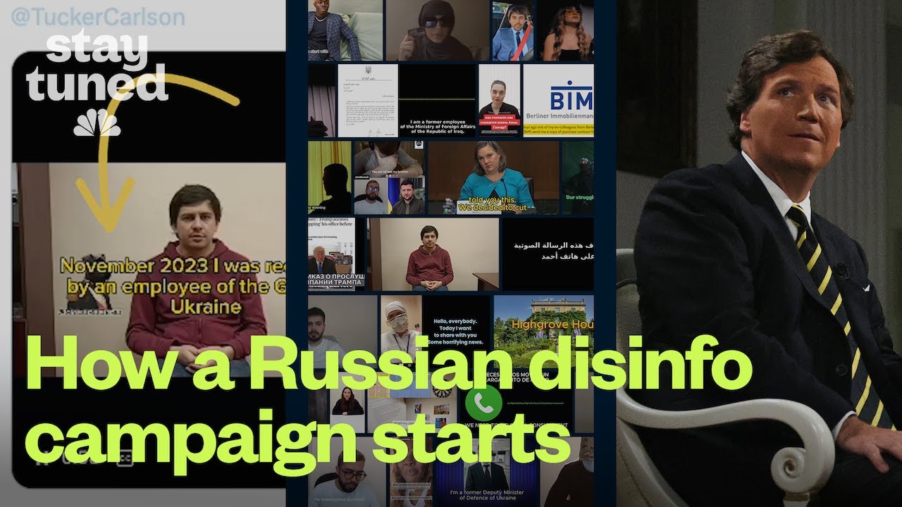 How a false story about assassinating Tucker Carlson spread from a Russian disinformation campaign How a false story about assassinating Tucker Carlson spread from a Russian disinformation campaign